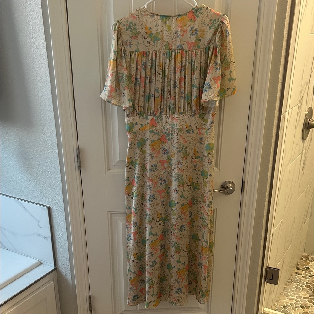 Topshop Multicolor Floral Maxi Dress - Picture 3 of 3
